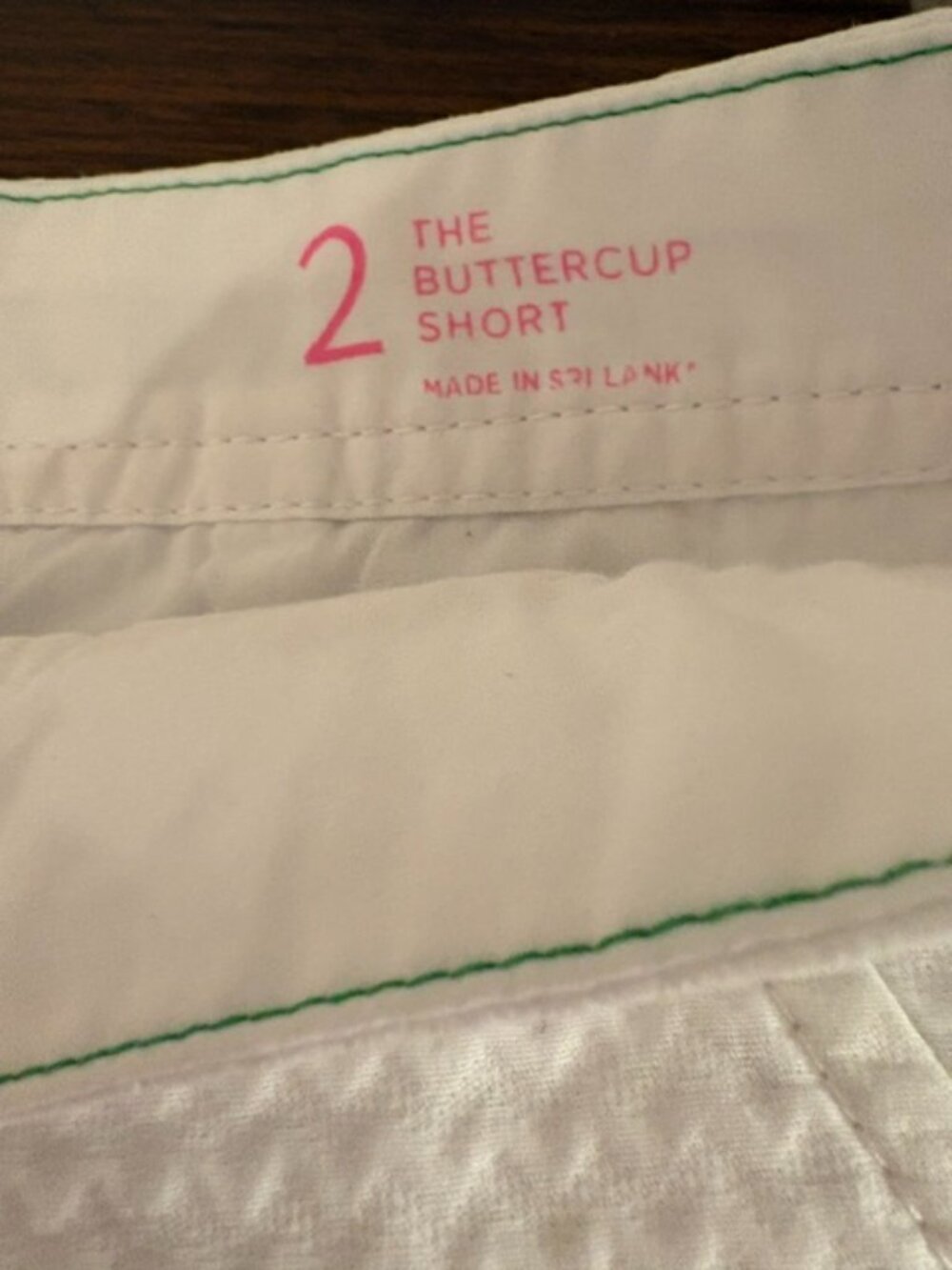 Lilly Pulitzer Buttercup Shorts White Textured Scallop Hem Women's Size 2 Pocket - Picture 4 of 5